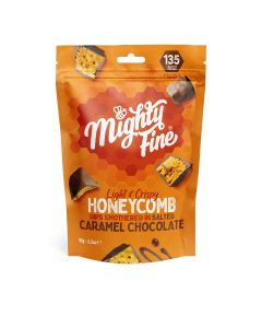 Mighty Fine - Honeycomb Dipped in Salted Caramel Chocolate - 12 x 90g