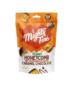 Mighty Fine - Vegan Salted Caramel Honeycomb Dips - 12x 90g