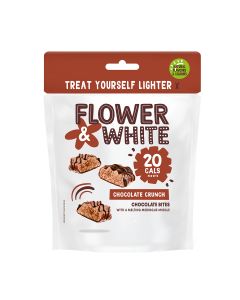 Flower & White - Chocolate Crunch Meringue Bites - 6 x 75g 