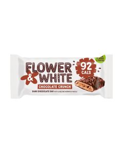 Flower & White - Chocolate Crunch Meringue Bar - 12 x 20g