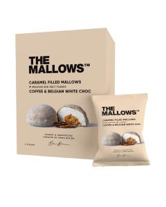 The Mallows - Organic Caramel-Filled Mallows Coffee Box - 12 x 90g