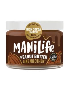 ManiLife - Rich Cocoa Smooth Peanut Butter - 6 x 275g