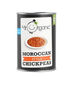 Mr Organic - Moroccan Style Chickpeas  - 12 x 400g