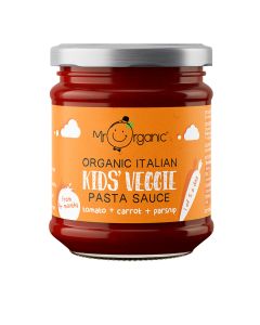 Mr Organic - Kids Veggie Pasta Sauce – Tomato, Carrot, Parsnip - 6 x 200g