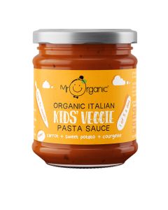 Mr Organic - Kids Veggie Pasta Sauce – Carrot, Sweet Potato, Courgette - 6 x 200g