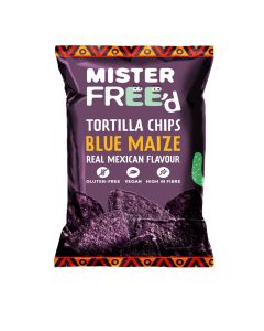 Mister Free'd - Tortilla Chips with Blue Maize - 12 x 135g