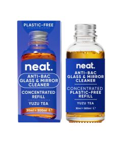 Neat - Anti-Bac Glass and Mirror Concentrated Refill Yuzu Tea - 12 x 30ml