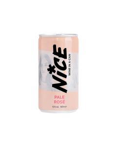 Nice - Pale Rosé Wine (Can) ABV 12% - 12 x 187ml