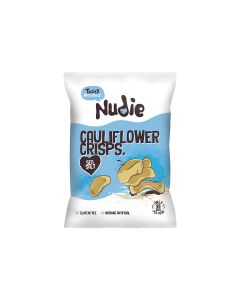 Nudie - Sea Salt Cauliflower Crisps - 24 x 20g