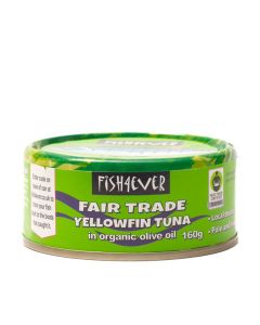 Fish4ever - Yellowfin Tuna Fish In Organic Olive Oil - 24 x 160g