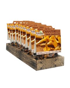 Foresta - Chanterelle Dried Wild Mushrooms - 10 x 25g