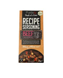 Pureety - Beef Casserole Recipe Seasoning - 9 x 50g