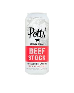 Potts - Beef Stock In a Can - 8 x 500ml