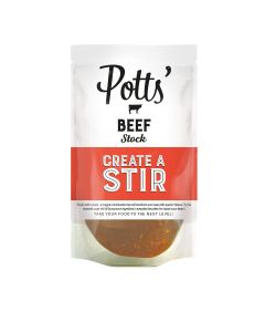Potts - Beef Stock - 6 x 400g