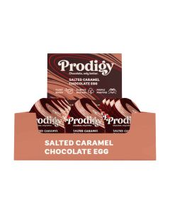 Prodigy - Foil Wrapped Salted Caramel Chocolate Egg - 15 x 40g