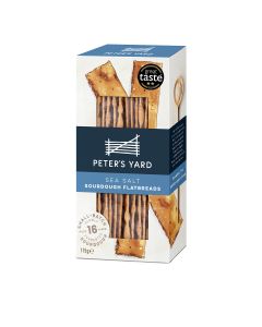 Peter's Yard - Sea Salt Sourdough Flatbread - 6 x 115g