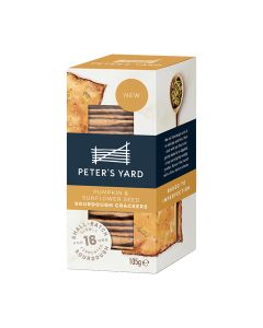Peter's Yard - Pumpkin & Sunflower Seed Sourdough Crackers - 8 x 105g