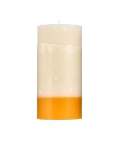 The Recycled Candle Company - Ginger & Lime Pillar Candle - 6 x 620g