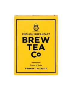 Brew Tea Co - English Breakfast Tea (15 Proper Tea Bags) - 6 x 75g