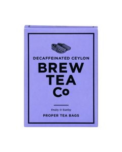Brew Tea Co - CO2 Decaffinated Tea (15 Proper Tea Bags) - 6 x 75g