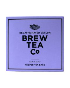 Brew Tea Co - CO2 Decaffinated Tea (40 Proper Tea Bags) - 6 x 200g