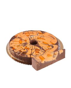 Rivoltini - Torta di Cioccolato 28 Slice Orange Chocolate Cake  - 1 x 4kg