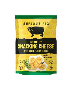 Serious Pig - Crunchy Snacking Cheese with Rosemary - 24 x 24g