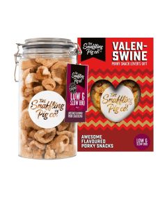 The Snaffling Pig - Valentine's Gift Box With BBQ Pork Crackling - 8 x 275g - 30.04.2024