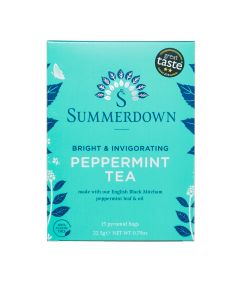 Summerdown - English Peppermint Pyramid Tea - 8 x 22.5g