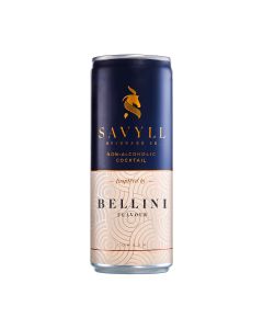 Savyll - Non-Alcoholic Bellini - 12 x 250ml
