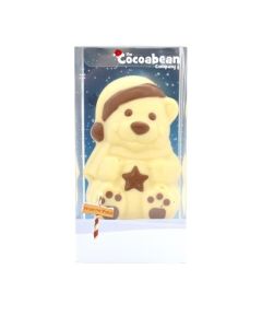 The Cocoabean Company - White & Milk Chocolate Hollow Teddy - 12 x 100g
