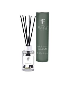 The Country Candle Company - Eucalyptus & Verbena Pastel Reed Diffuser - 6 x 100ml