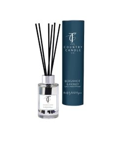 The Country Candle Company - Bergamot & Honey Pastel  Reed Diffuser - 6 x 100ml