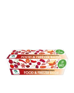 Eco Green Living - Food and Freezer Bags 4L (25 Bags) - 36 x 10g