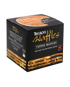 Tregroes Waffles - Boxed Butter Toffee Waffles - 6 x 260g