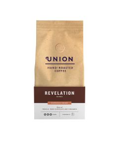 Union - Revelation Espresso Blend Ground Coffee (Strength 6) - 6 x 200g