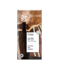 Vivani - Organic & Fairtrade Fine Dark 85% Chocolate Bar - 10 x 100g