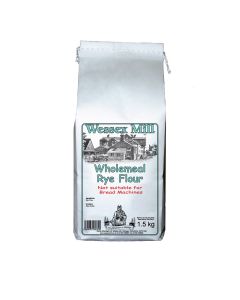 Wessex Mill - Wholemeal Rye Flour - 5 x 1.5kg