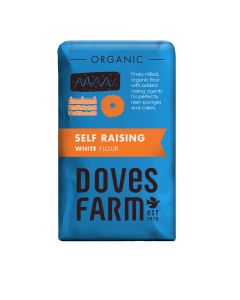 Doves Farm - Organic Self-Raising White Flour - 5 x 1kg