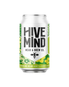 Hive Mind - Honey & Elderflower Sparkling Mead 4% Abv - 12 x 330ml