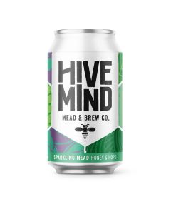 Hive Mind - Honey & Hops Sparkling Mead Abv 4% - 12 x 330ml