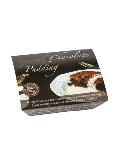 Buxton Pudding Company - Special Double Chocolate Pudding   - 8 x 250g (Min 14 DSL)