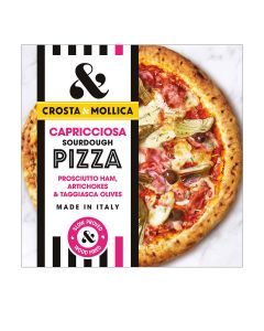 Crosta & Mollica   -  Capricciosa Pizza  - 5 x 465g (Min 4 DSL)