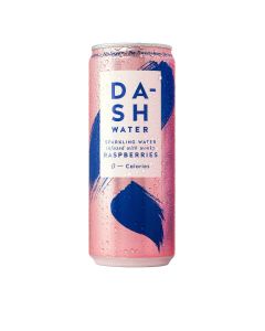 Dash Water - Sparkling Water infused with Wonky Raspberries - 12 x 330ml