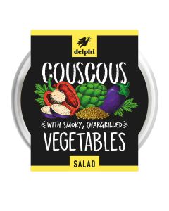 Delphi Foods  - Couscous with Chargrilled Vegetables  - 6 x 160g (Min 16 DSL)