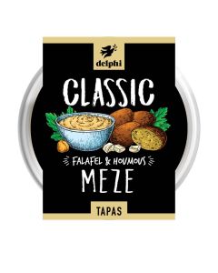 Delphi Foods  - Meze - Falafels with Houmous - 6 x 185g (Min 16 DSL)