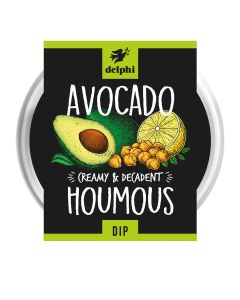 Delphi Foods  - Avocado Houmous  - 6 x 150g (Min 16 DSL)
