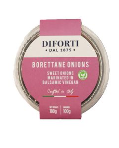 Diforti - Balsamic Onions - 12 x 180g (Min 40 DSL)