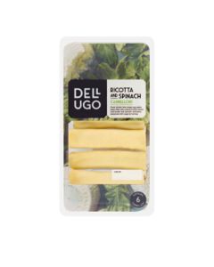 Dell'Ugo - Spinach & Ricotta Cannelloni  - 5 x 300g (Min 14 DSL)