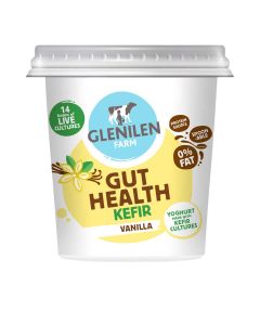 Glenilen Farm  - Vanilla Kefir Yoghurt - 6 x 350g (Min 12 DSL)